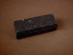 Black Galaxy Granite case for Aries folding knife is tough and beautiful, a granite from India