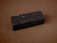 "Aries"case view in Black Galaxy Granite gemstone