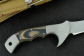 Coyote brown and black G10 fiberglass/epoxy laminate composite